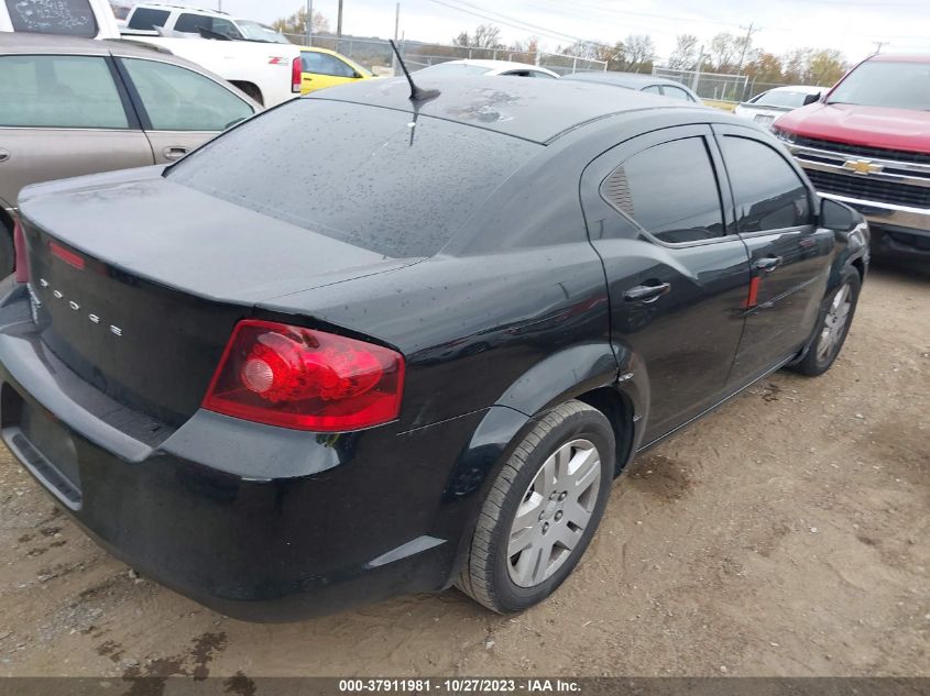 2013 Dodge Avenger Se VIN: 1C3CDZAB0DN619426 Lot: 37911981