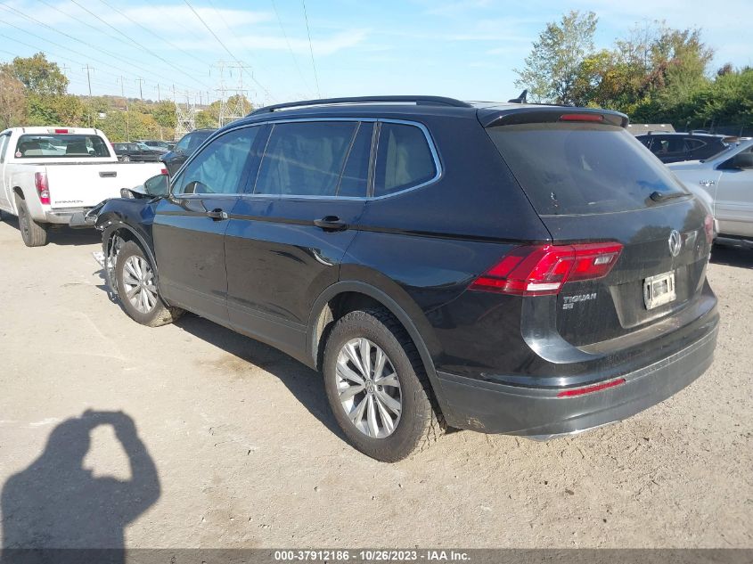 2019 Volkswagen Tiguan Se/Sel/Sel R-Line VIN: 3VV2B7AX6KM081790 Lot: 37912186