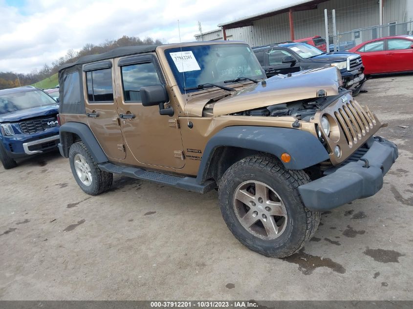 2015 Jeep Wrangler Unlimited Sport VIN: 1C4BJWDG5FL713905 Lot: 37912201