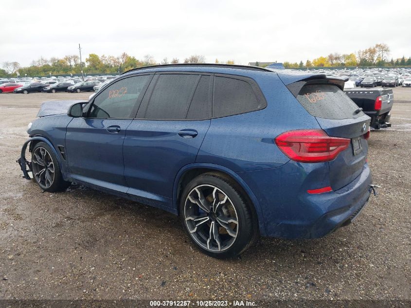 2020 BMW X3 M Competition VIN: 5YMTS0C09LLT11102 Lot: 37912257