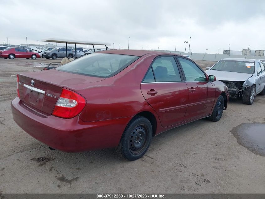 2003 Toyota Camry Le VIN: 4T1BE32K13U173416 Lot: 37912259