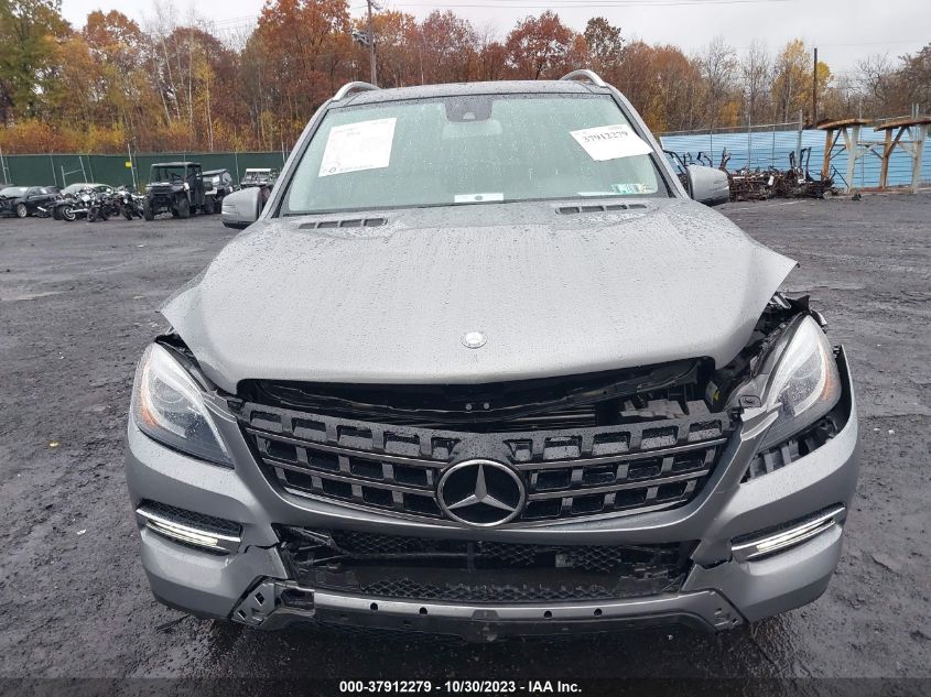 2014 Mercedes-Benz M-Class Ml 350 VIN: 4JGDA5HB0EA318294 Lot: 37912279