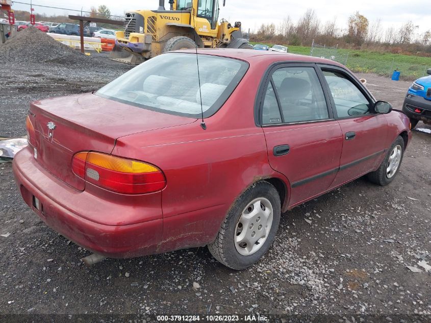 2002 Chevrolet Prizm Lsi VIN: 1Y1SK52872Z422375 Lot: 37912284