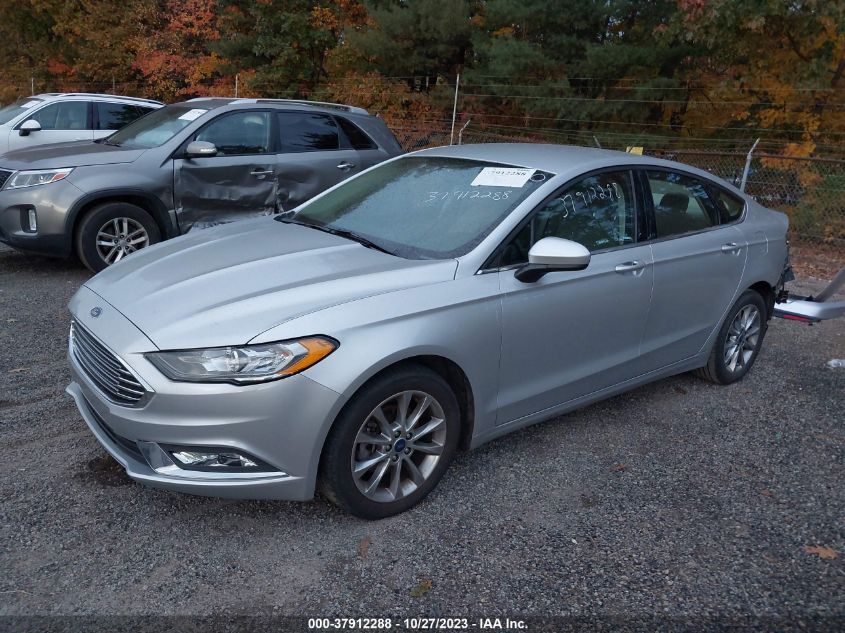 2017 Ford Fusion Se VIN: 3FA6P0H71HR344963 Lot: 37912288