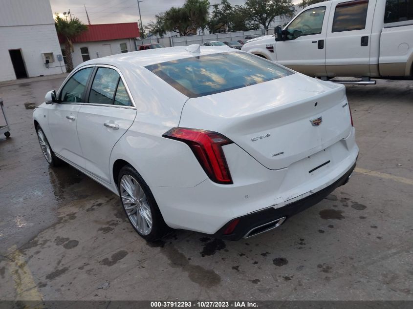 2023 Cadillac Ct4 Premium Luxury VIN: 1G6DF5RK3P0119451 Lot: 37912293