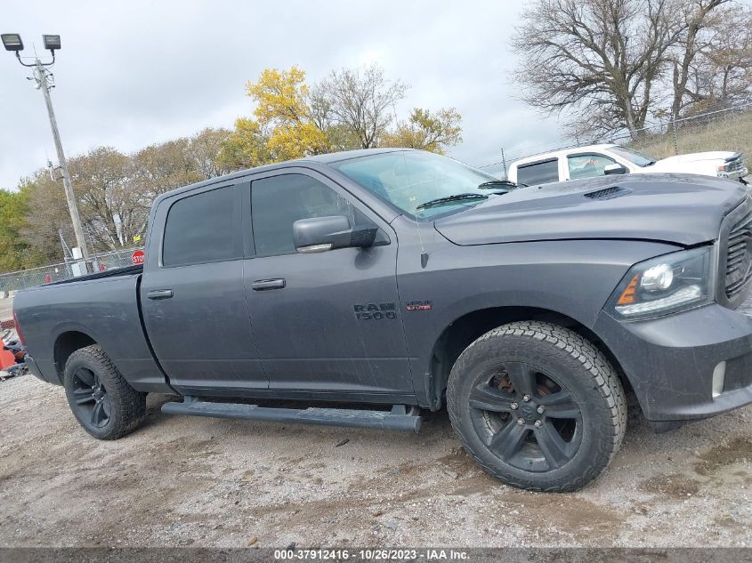 2018 Ram 1500 Sport VIN: 1C6RR7UT5JS290615 Lot: 37912416