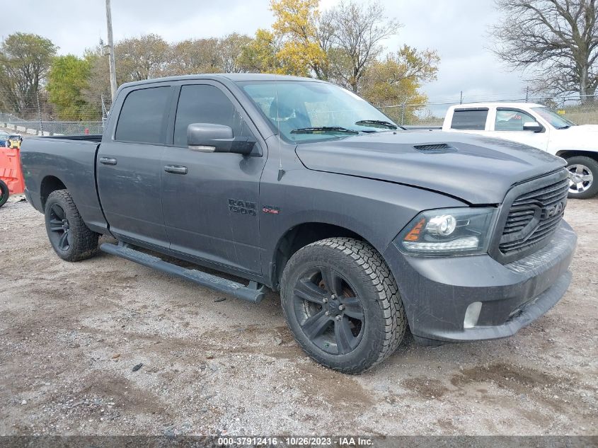 2018 Ram 1500 Sport VIN: 1C6RR7UT5JS290615 Lot: 37912416