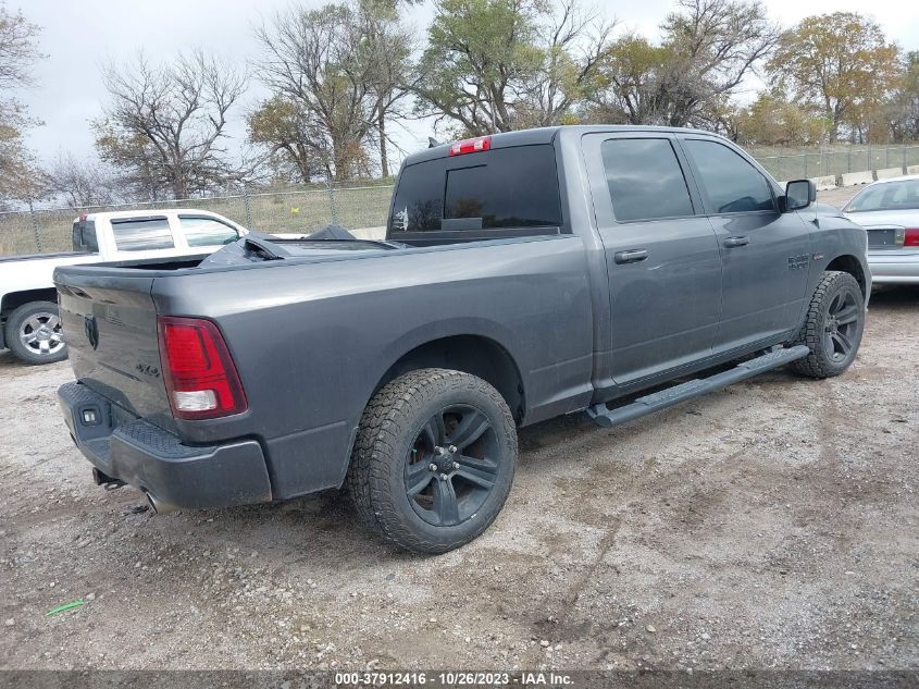 2018 Ram 1500 Sport VIN: 1C6RR7UT5JS290615 Lot: 37912416