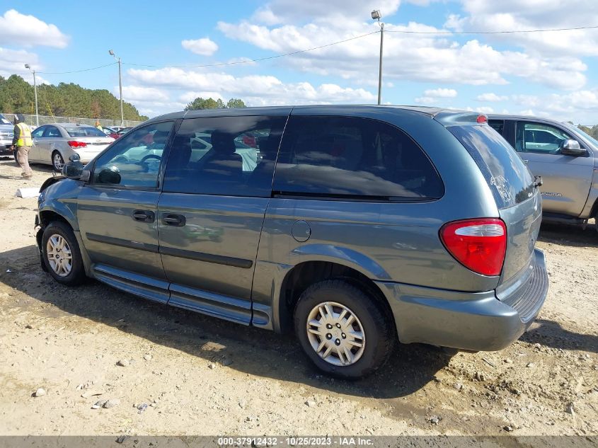 2007 Dodge Grand Caravan Se VIN: 1D4GP24R47B245433 Lot: 37912432