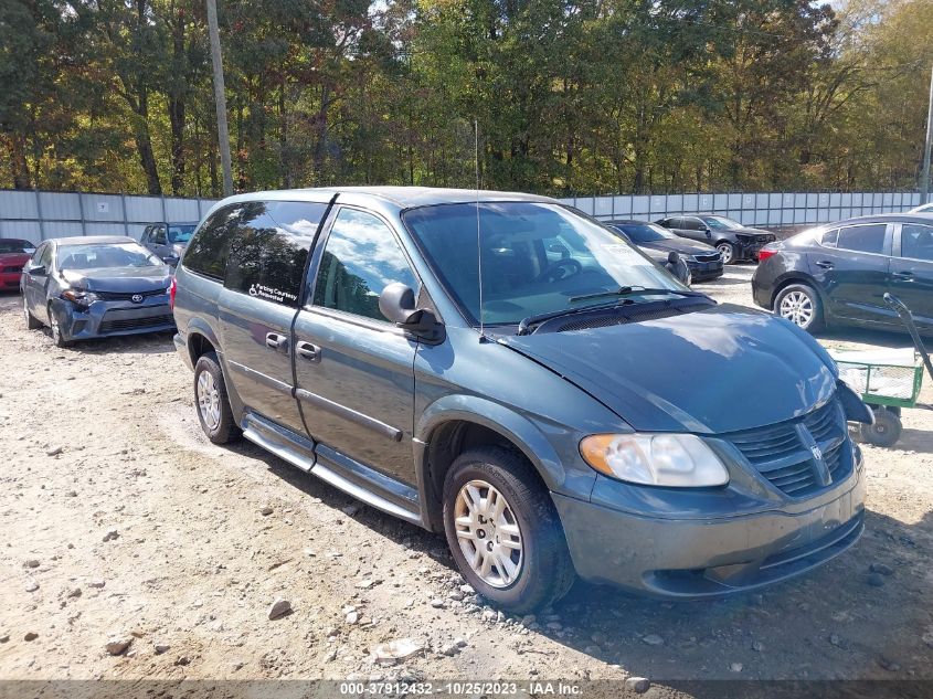 2007 Dodge Grand Caravan Se VIN: 1D4GP24R47B245433 Lot: 37912432