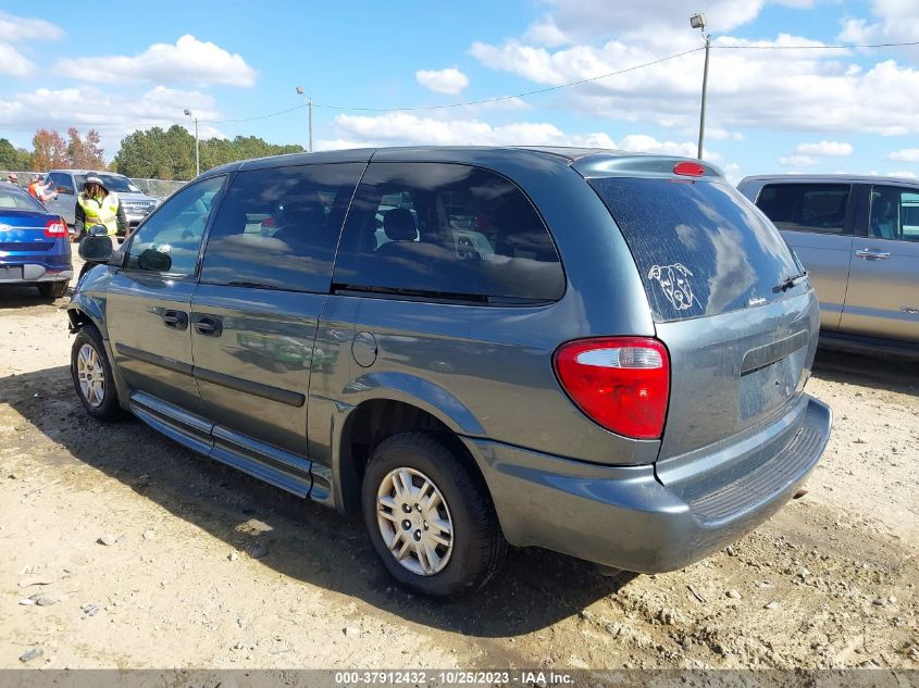 2007 Dodge Grand Caravan Se VIN: 1D4GP24R47B245433 Lot: 37912432