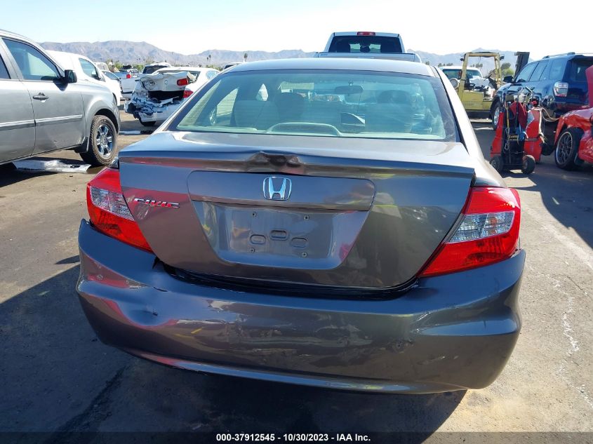 2012 Honda Civic Sdn Lx VIN: 19XFB2F54CE043464 Lot: 37912545