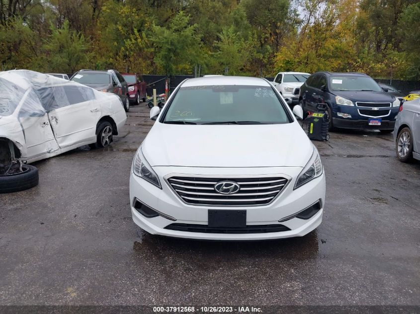 2016 Hyundai Sonata Se VIN: 5NPE24AF0GH336982 Lot: 37912568