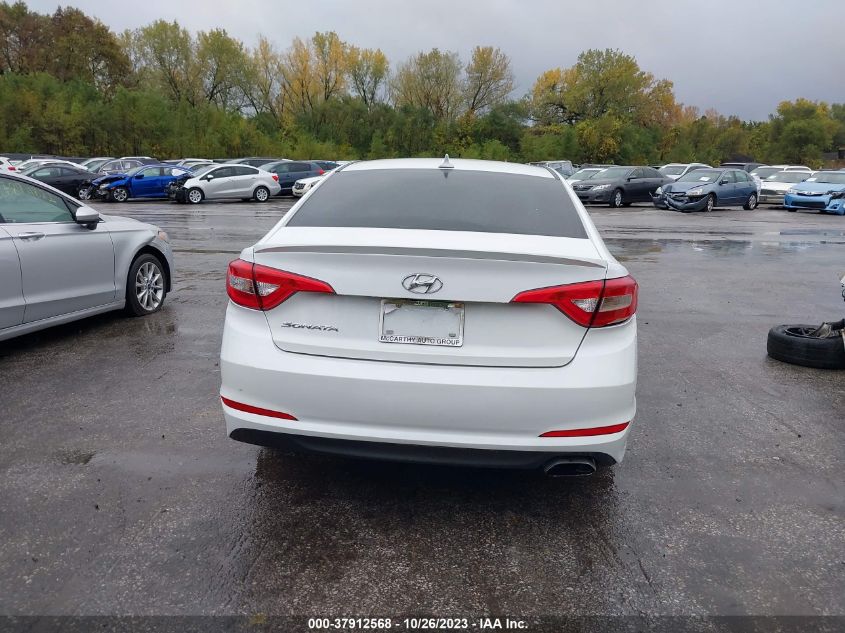 2016 Hyundai Sonata Se VIN: 5NPE24AF0GH336982 Lot: 37912568