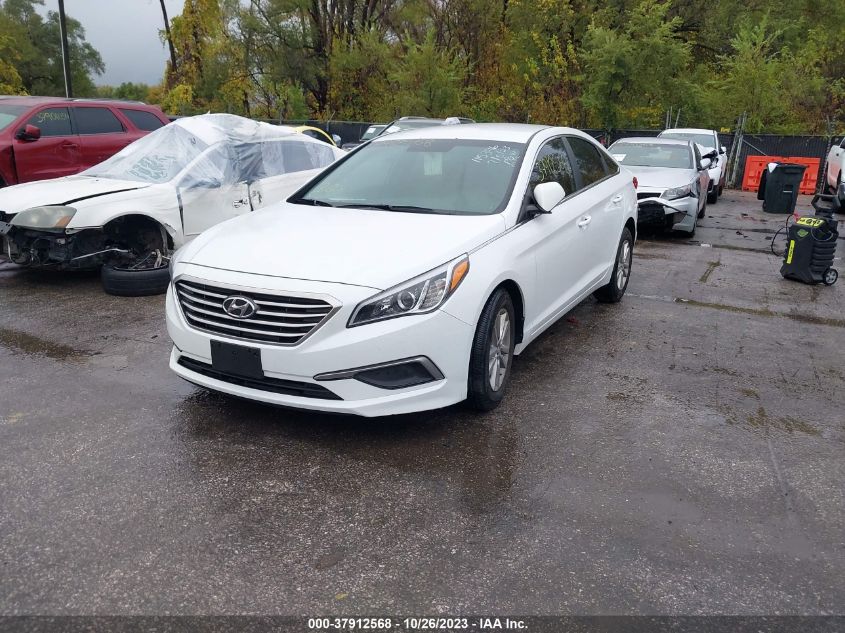 2016 Hyundai Sonata Se VIN: 5NPE24AF0GH336982 Lot: 37912568