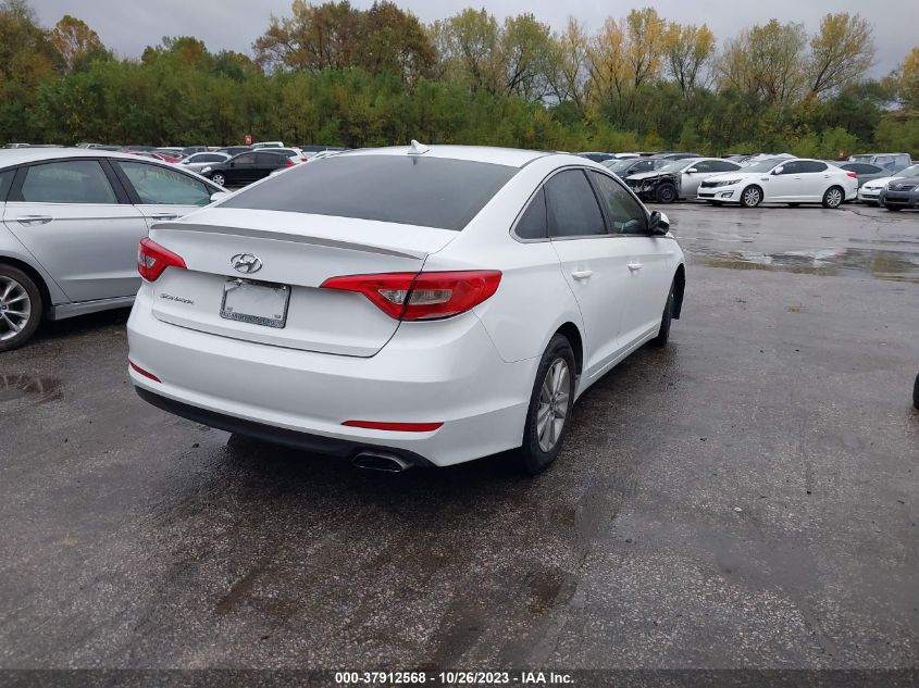 2016 Hyundai Sonata Se VIN: 5NPE24AF0GH336982 Lot: 37912568