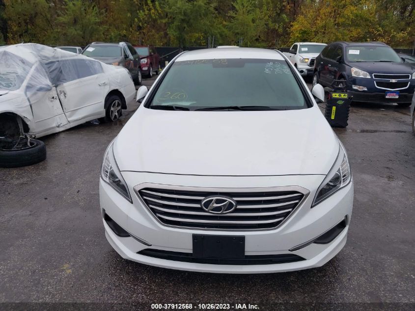 2016 Hyundai Sonata Se VIN: 5NPE24AF0GH336982 Lot: 37912568