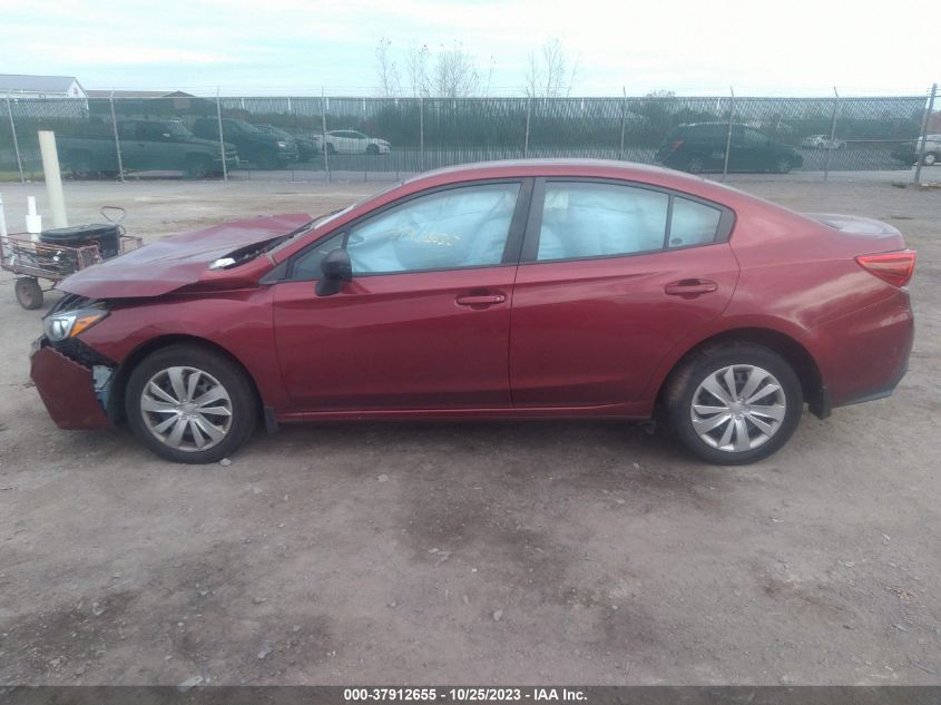 2019 Subaru Impreza VIN: 4S3GKAB60K3617724 Lot: 37912655