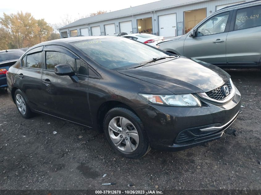 2013 Honda Civic Sdn Lx VIN: 19XFB2F51DE027630 Lot: 37912678