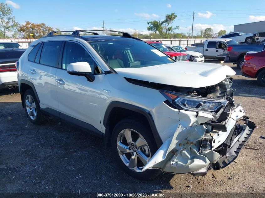 2021 Toyota Rav4 Hybrid Limited VIN: 4T3D6RFV0MU058912 Lot: 37912699