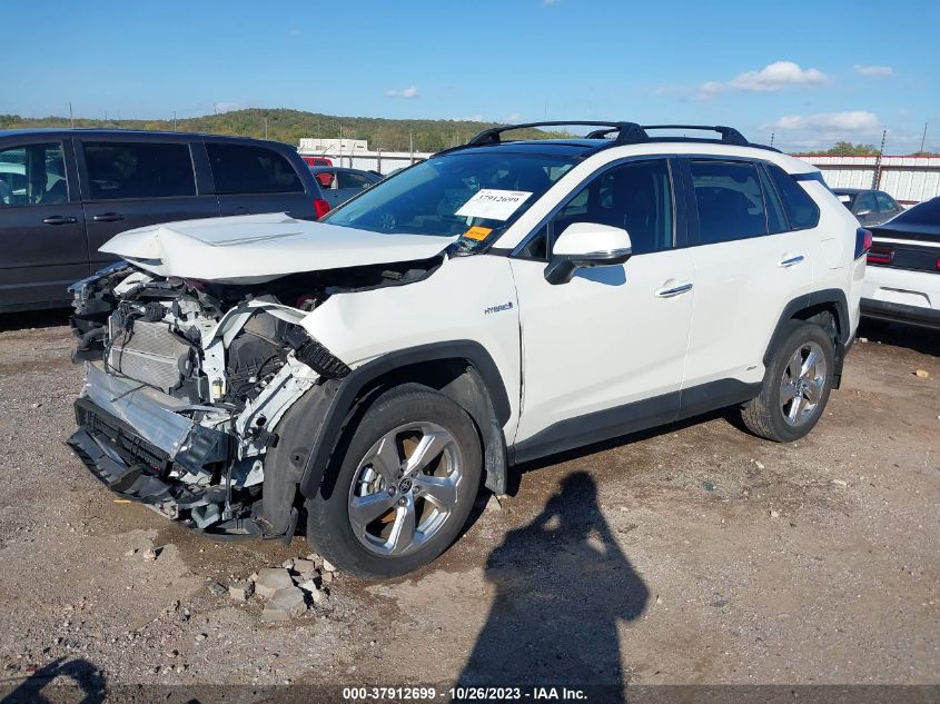 2021 Toyota Rav4 Hybrid Limited VIN: 4T3D6RFV0MU058912 Lot: 37912699