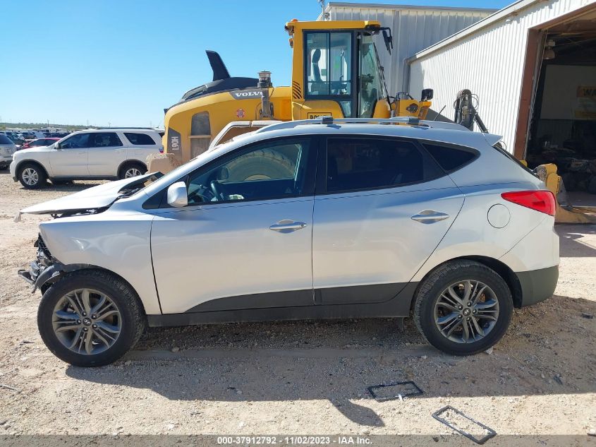 2014 Hyundai Tucson Se VIN: KM8JU3AG4EU930534 Lot: 37912792