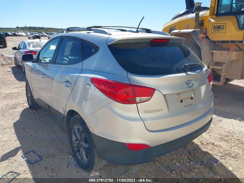 2014 Hyundai Tucson Se VIN: KM8JU3AG4EU930534 Lot: 37912792