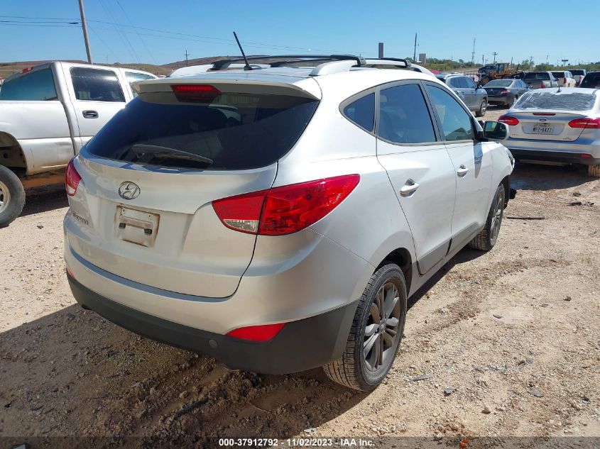 2014 Hyundai Tucson Se VIN: KM8JU3AG4EU930534 Lot: 37912792