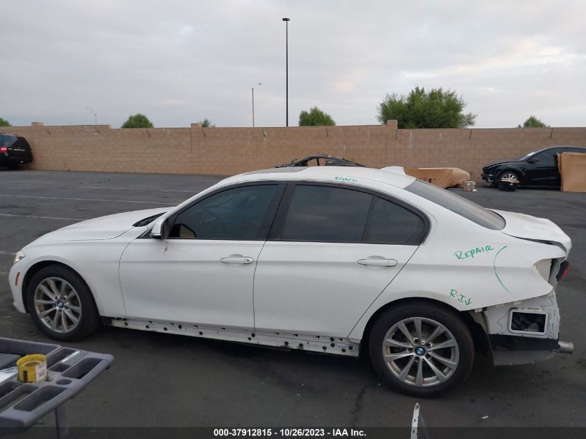 2018 BMW 3 Series 320I VIN: WBA8E1G50JNU91649 Lot: 37912815
