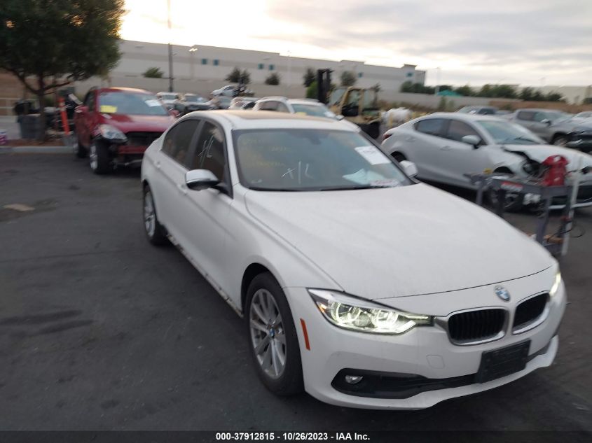 2018 BMW 3 Series 320I VIN: WBA8E1G50JNU91649 Lot: 37912815