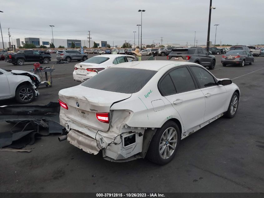 2018 BMW 3 Series 320I VIN: WBA8E1G50JNU91649 Lot: 37912815