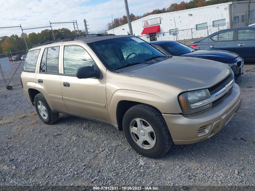 2006 Chevrolet Trailblazer Ls VIN: 1GNDT13S562207709 Lot: 37912831