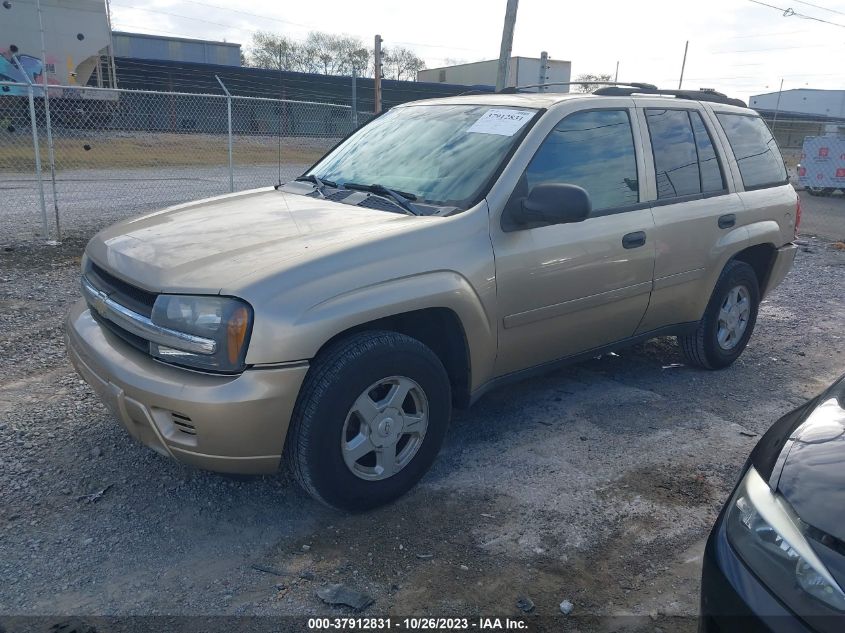 2006 Chevrolet Trailblazer Ls VIN: 1GNDT13S562207709 Lot: 37912831