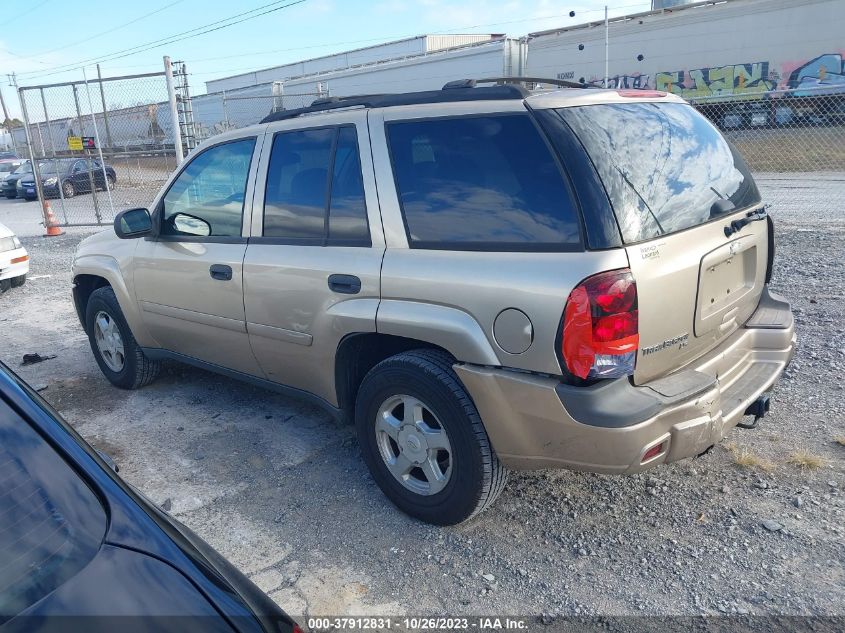 2006 Chevrolet Trailblazer Ls VIN: 1GNDT13S562207709 Lot: 37912831