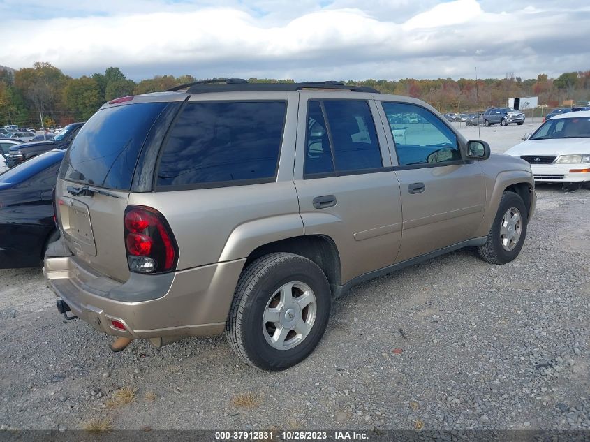 2006 Chevrolet Trailblazer Ls VIN: 1GNDT13S562207709 Lot: 37912831