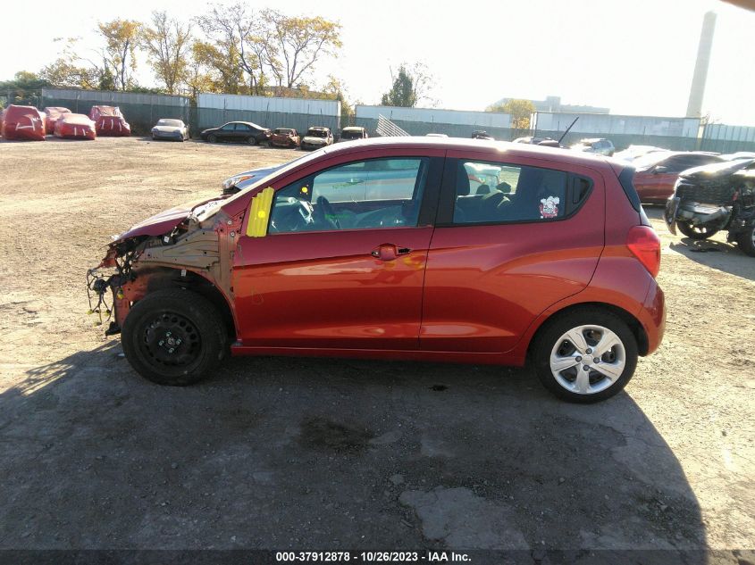 2021 Chevrolet Spark Ls VIN: KL8CB6SA1MC717763 Lot: 37912878