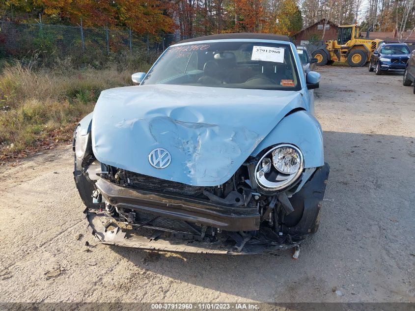 2014 Volkswagen Beetle Convertible 1.8T VIN: 3VW517AT6EM818855 Lot: 37912960