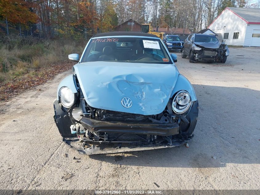 2014 Volkswagen Beetle Convertible 1.8T VIN: 3VW517AT6EM818855 Lot: 37912960