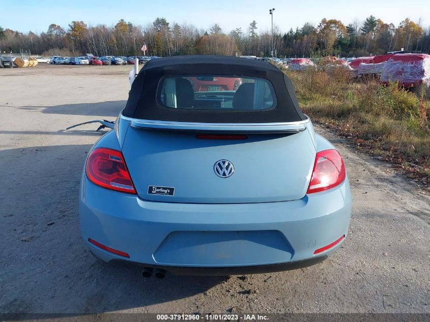 2014 Volkswagen Beetle Convertible 1.8T VIN: 3VW517AT6EM818855 Lot: 37912960