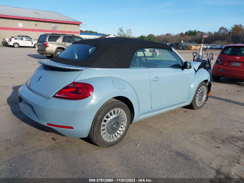 2014 Volkswagen Beetle Convertible 1.8T VIN: 3VW517AT6EM818855 Lot: 37912960