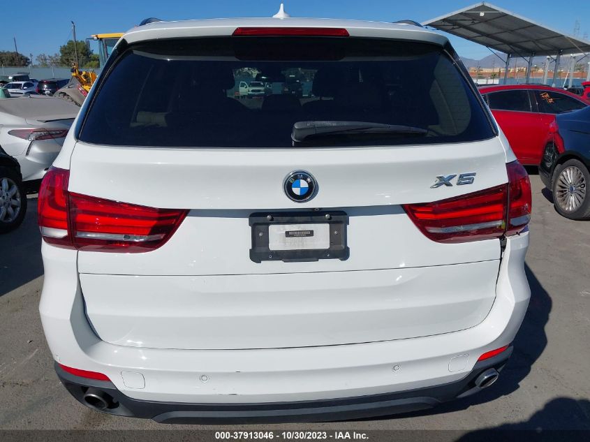 2015 BMW X5 Sdrive35I VIN: 5UXKR2C57F0H39605 Lot: 37913046