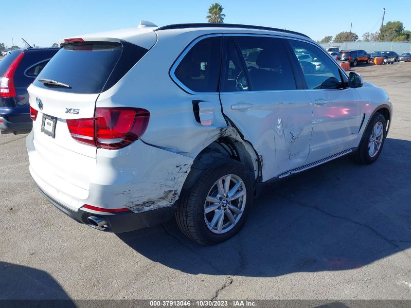 2015 BMW X5 Sdrive35I VIN: 5UXKR2C57F0H39605 Lot: 37913046