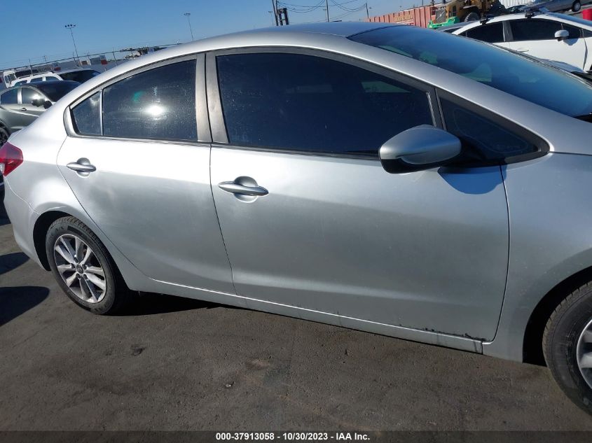 2017 Kia Forte Lx VIN: 3KPFL4A72HE056027 Lot: 37913058