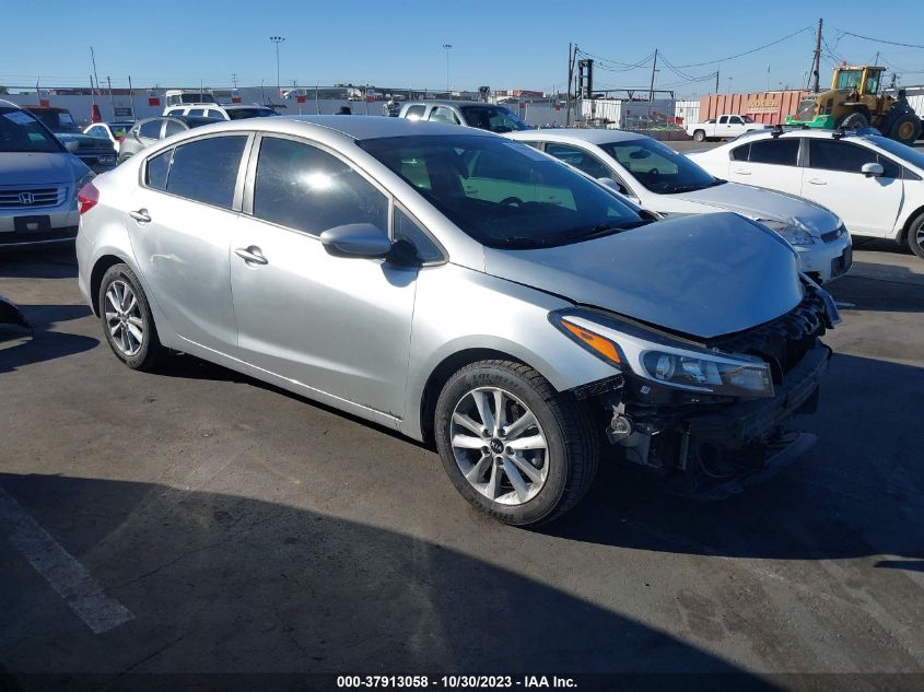 2017 Kia Forte Lx VIN: 3KPFL4A72HE056027 Lot: 37913058