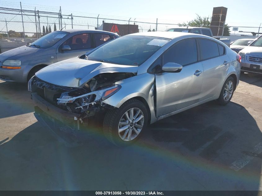 2017 Kia Forte Lx VIN: 3KPFL4A72HE056027 Lot: 37913058