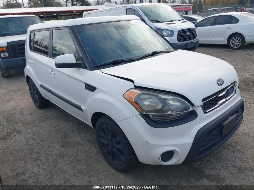 2013 Kia Soul + VIN: KNDJT2A67D7483302 Lot: 37913117