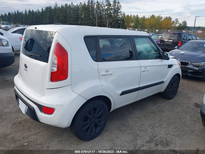 2013 Kia Soul + VIN: KNDJT2A67D7483302 Lot: 37913117