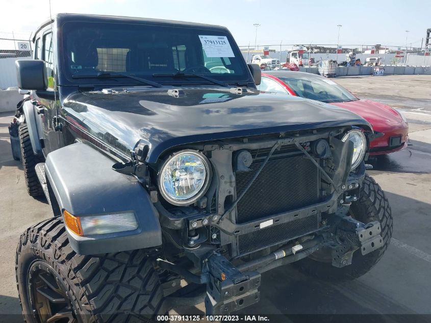 2018 Jeep Wrangler Unlimited Sport S VIN: 1C4HJXDGXJW154178 Lot: 37913125