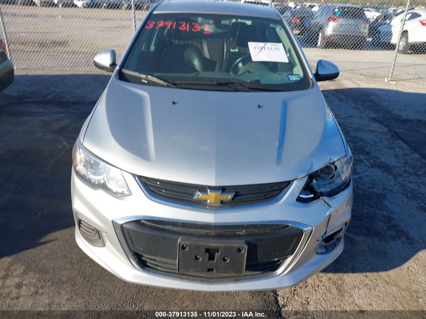 2018 Chevrolet Sonic Premier VIN: 1G1JF5SB9J4136189 Lot: 37913135