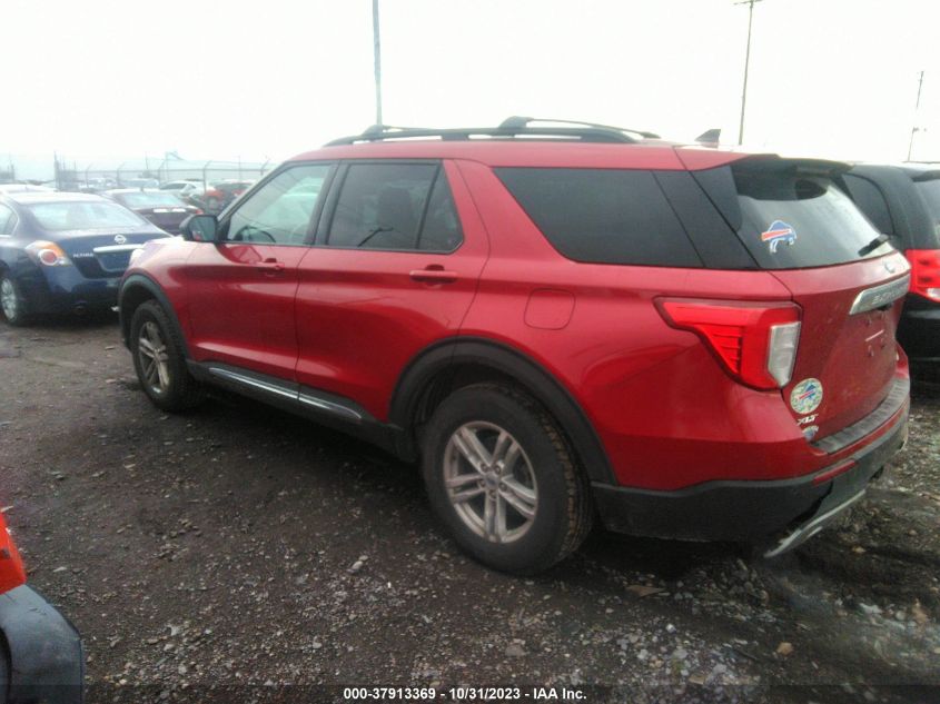 2021 Ford Explorer Xlt VIN: 1FMSK8DH1MGB58566 Lot: 37913369